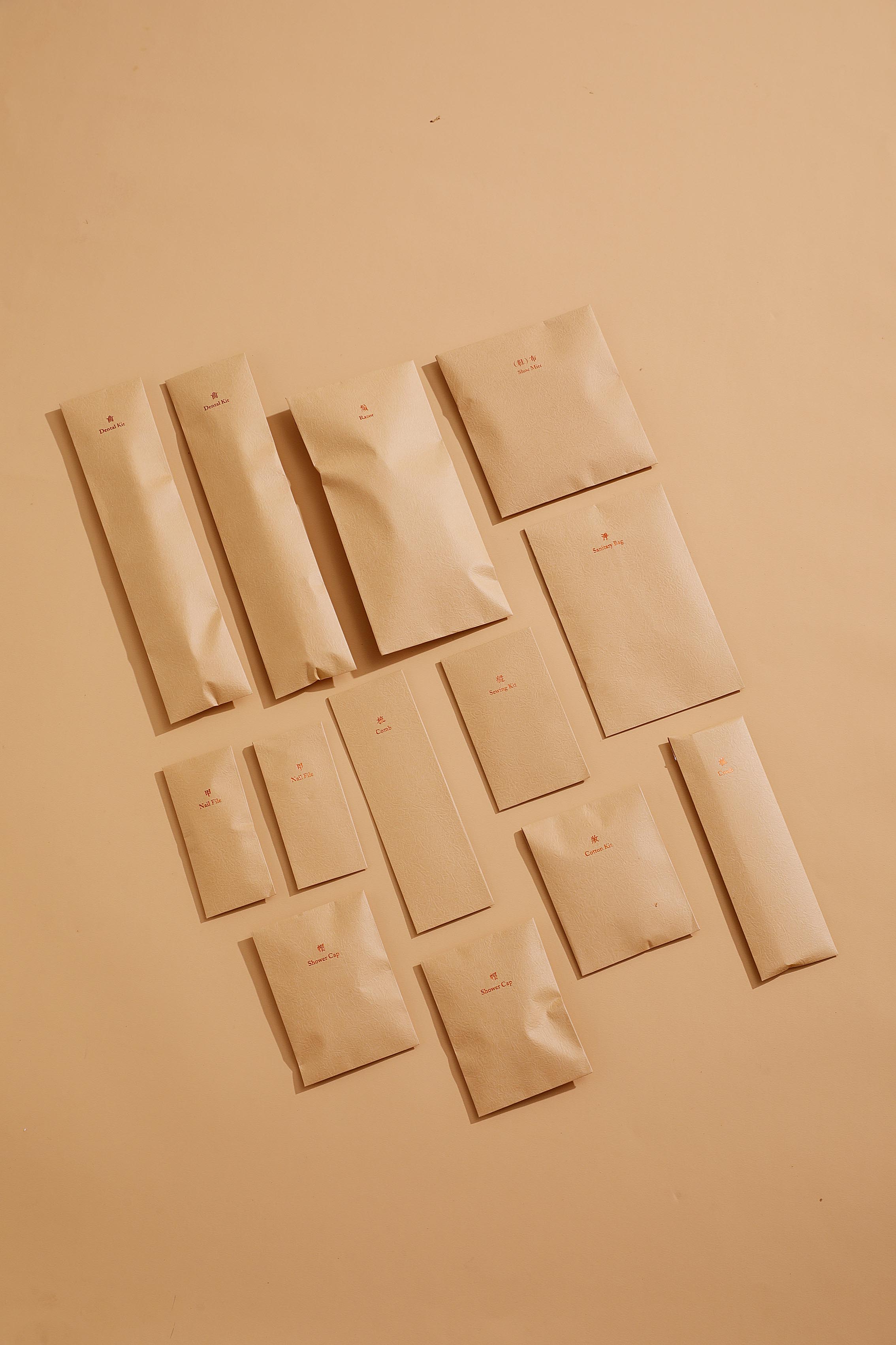 牛皮纸+红字印刷环保系列